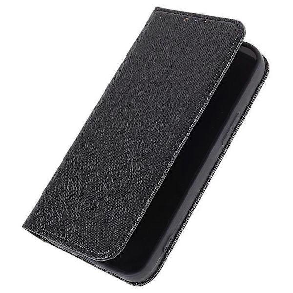 Flipcover til Samsung Galaxy A06, Stødsikker, Krydset Tekstur, Læder Telefoncover Multicolor Style D