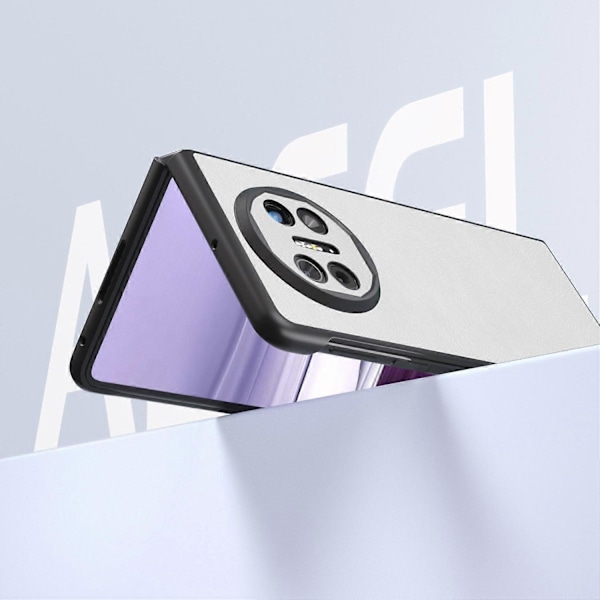 Skal för Huawei Mate X5 Lädertextur PU-läder + PC-telefonfodral Multicolor Style A