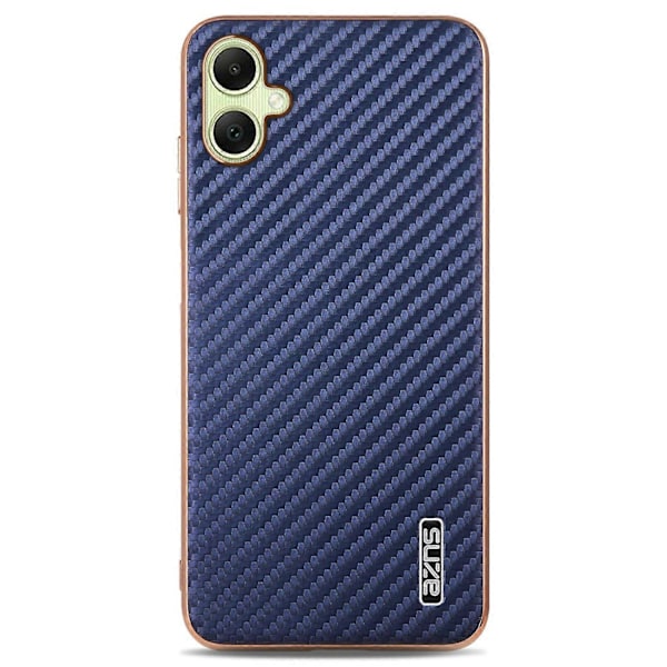 AZNS Skal för Samsung Galaxy A06 Elektropläterad Kolfibertextur PU+TPU Telefonskal Multicolor Style C
