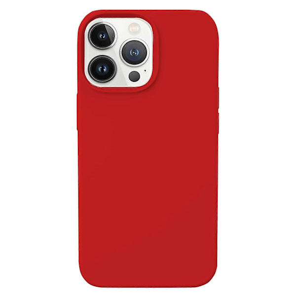 KALEBOL KLB-YTGJ001 Etui til iPhone 12 Pro Ensfarvet Flydende Silikone+PC Telefoncover - Grøn Multicolor Red