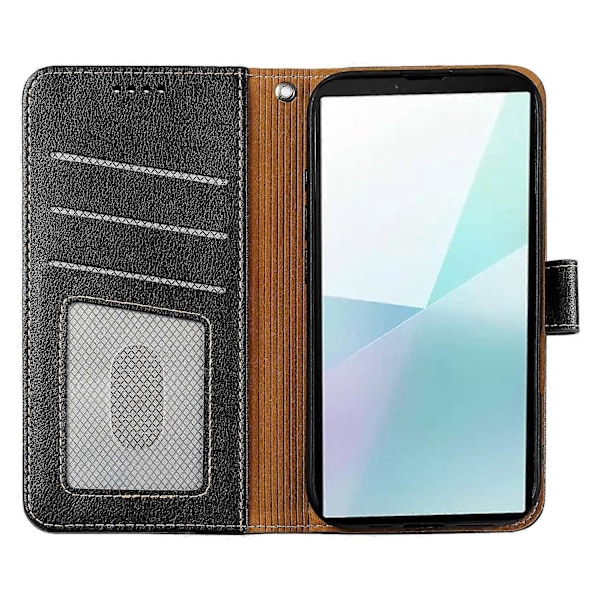 Til Nothing Phone (3a) Pro Etui Wallet RFID-blokering Litchi Tekstur Læder Telefon Cover Multicolor Black