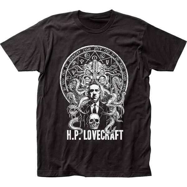 H P Lovecraft Classic Cthulhu Mode T-shirt för män - vuxen, 3xl Black XXL