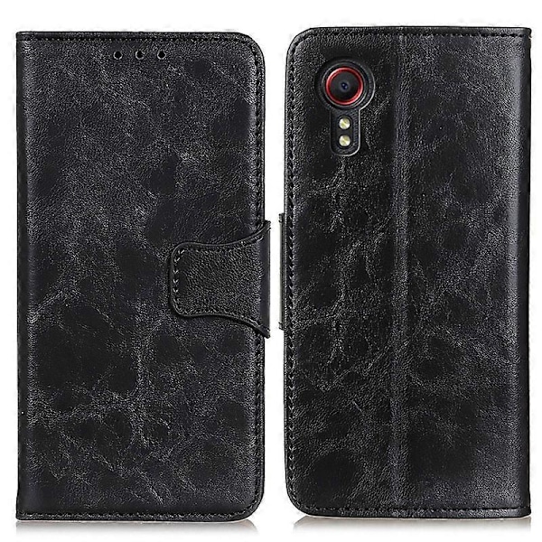 Lompakkoteline Suojakotelo Samsung Galaxy Xcover 5:lle, jaettu nahka Multicolor Style A