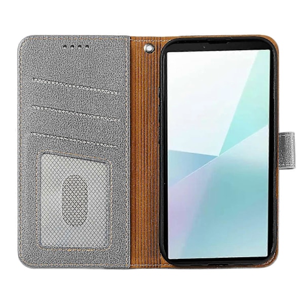 Til Nothing Phone (3a) Pro Etui Wallet RFID-blokering Litchi Tekstur Læder Telefon Cover Multicolor Grey
