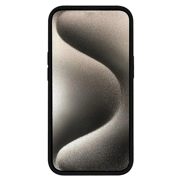 KALEBOL KLB-YTGJ001 Deksel til iPhone 12 Pro, ensfarget flytende silikon+PC-telefondeksel - Grønn Multicolor Black