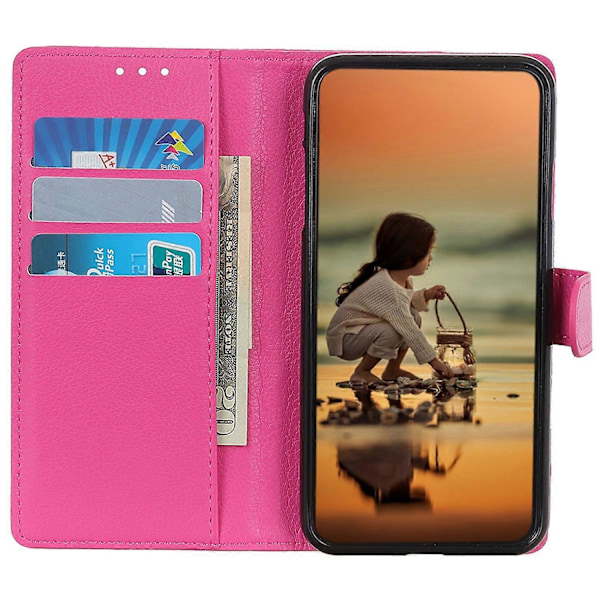För Xiaomi Redmi Note 12S 4G Repskydd Mobilskal PU Läder Ställ Plånboksfodral Multicolor Style E