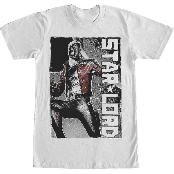Marvel Comics Star-lord Guardians Of The Galaxy skjortakläder XL