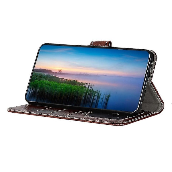 Til Huawei Mate 60 Retro Crazy Horse Tekstur PU Læder Shell Wallet Stand Telefon Cover Multicolor Style E