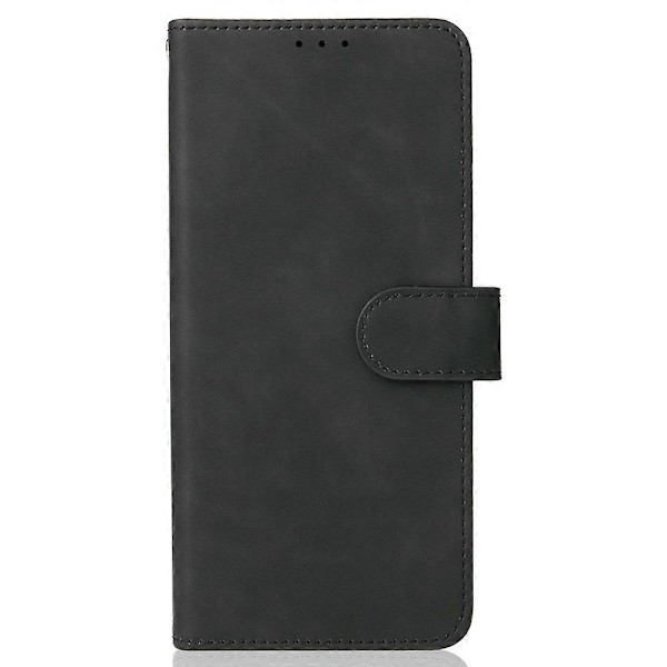 Skin-Touch PU Lær Flip Folio Stativ Magnetisk Suge Sterk Lukking Lommebok Telefondeksel for Oppo