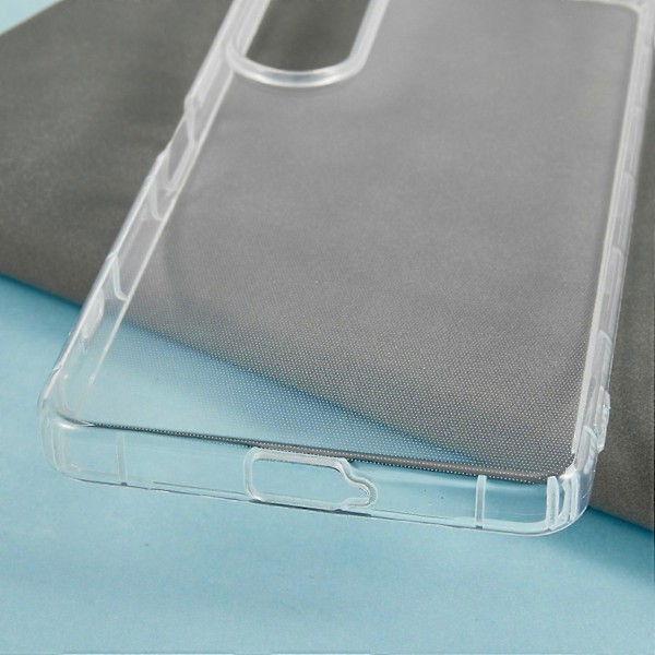 Skal för Sony Xperia 1 VII Transparent TPU Telefon Baksida Luftkuddeskydd