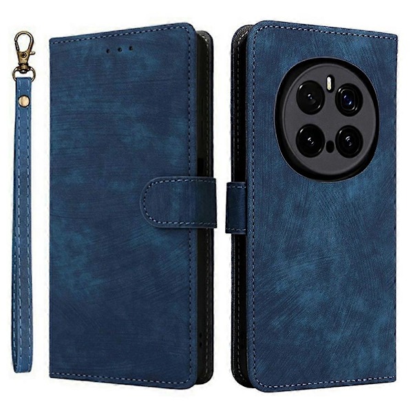 For Honor Magic7 Pro 5G Wallet Case RFID-blokering PU-læder Cover Stativ Visning Multicolor Style B