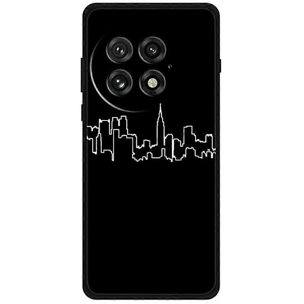 OnePlus 13 Viivapiirroskuvioitu naarmuuntumaton pehmeä TPU-puhelinkuori Multicolor City