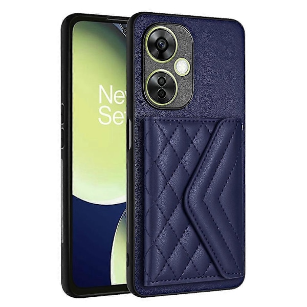 YB Leather Coating Series-8 OnePlus Nord CE 3 Lite 5G/Nord N30 5G -puhelinkotelo korttitaskulla ja jalustalla Multicolor Sapphire