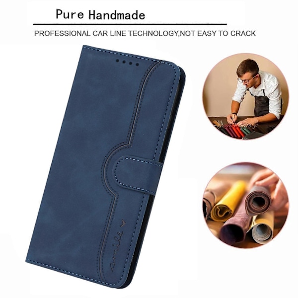 YX0030 PU Læder Wallet Case med Præget Stander Flip Telefon Cover til Samsung Galaxy S23 FE Multicolor Style F