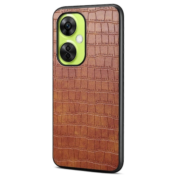 OnePlus Nord CE 3 Lite 5G/Nord N30 5G -puhelinkotelo, krokotiilikuviollinen teksturoitu suojus Multicolor Style B