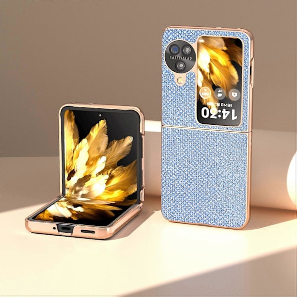 Oppo Find N3 Flip 5G -kotelo, strassikuvioitu galvanointi puhelinkuori Multicolor Style C