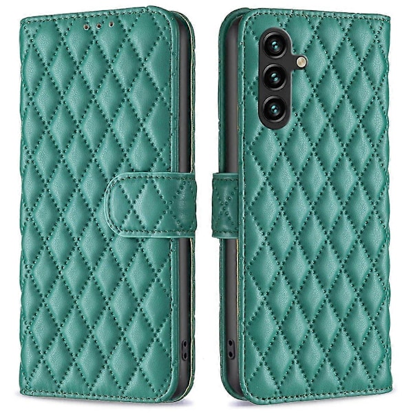Til Samsung Galaxy A15 4G Etui PU Læder Telefon Cover med Pung Multicolor Style C