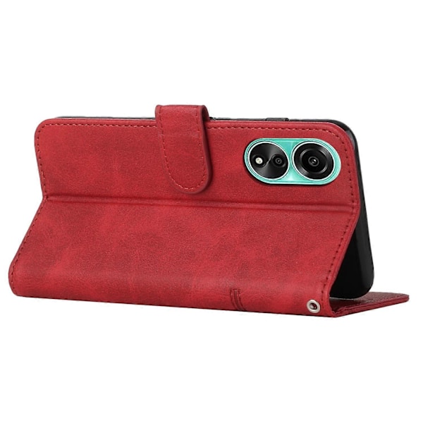 Til Oppo A58 4G Etui Stødsikkert Wallet PU Læder Stativ Magnetisk Telefon Cover Multicolor Style C