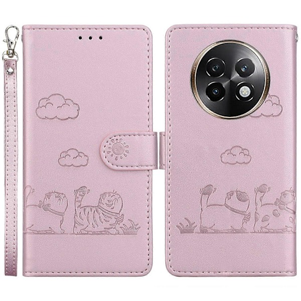 For Realme 13+ 5G Etui RFID-blokering Killingemønster TPU+PU Læder Telefoncover Multicolor Style A