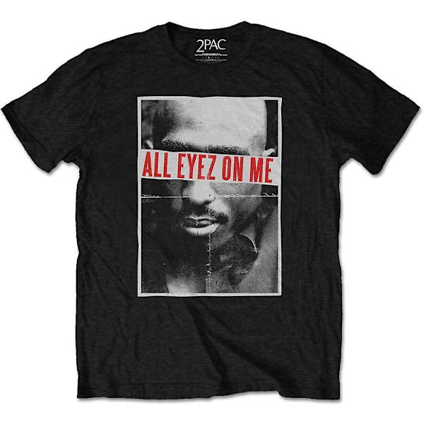 Tupac 'all Eyez On Me' (sort) T-shirt Black L
