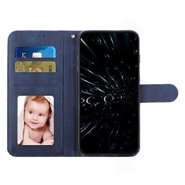 Til Oppo A58 4G Etui Stødsikkert Wallet PU Læder Stativ Magnetisk Telefon Cover Multicolor Style D