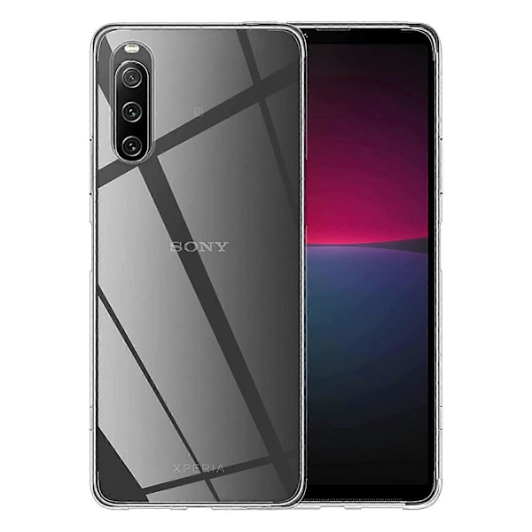Til Sony Xperia 10 V Anti-fingeraftryk TPU Cover Ultra Klar Beskyttende Telefon Cover