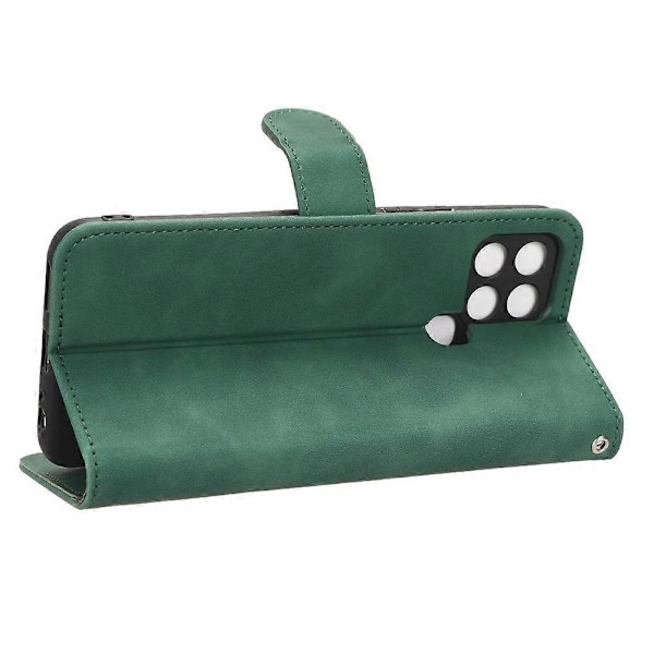 Til Infinix Smart 6 Hud-berøringsfølelse PU Læder Telefon Etui Stativ Flip Wallet Cover Multicolor Style C