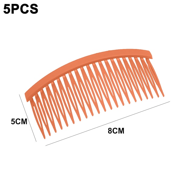 5 delar hårkammar för kvinnor Accessoarer Brudkam 21 T Style 2
