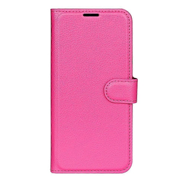 Til ZTE Blade V70 Etui Litchi Tekstur Stødsikkert Læder Wallet Telefon Cover - Grøn Multicolor Rose