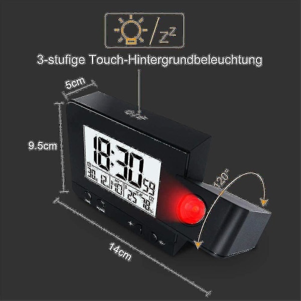 Projekt Alarm C,lar Font 180 Roterbar Projekt C