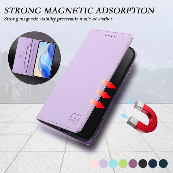 Kompatibelt med Galaxy A16 4G Mobilskal Multicolor Light Purple