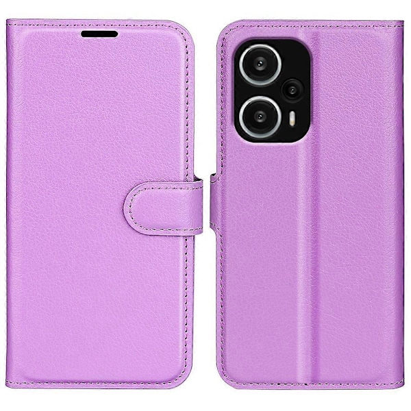 Suojakotelo Xiaomi Redmi Note 12 Turbo/Poco F5 5G PU-nahkalompakko puhelinkotelo Multicolor Style H