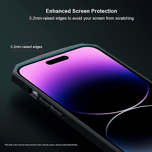 XUNDD Cyber -sarja iPhone 15 -puhelimelle, suojakotelo, pudotussuojattu akryyli + TPU-puhelinkuori