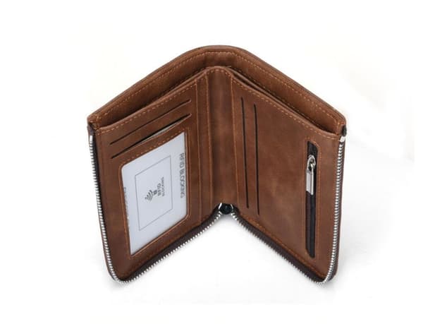 RFID-suojattu lompakko \"Zip Wallet\" Musta Black one size