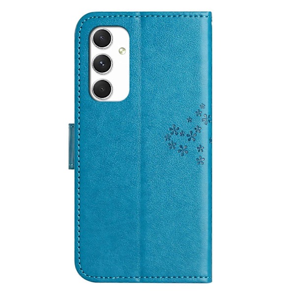 Etui til Samsung Galaxy A16 5G/A16 4G PU Læder Ugle Træ Præget Wallet Telefon Cover Multicolor Style E