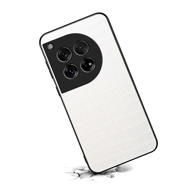 Naarmuuntumaton suojakotelo OnePlus Ace 3 5G/12R 5G -puhelimelle, krokotiilinnahkajäljitelmä, nahka+TPU+PC-puhelinkuori Multicolor Style D