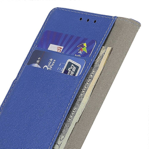 PU-læder etui med stativ og pung til Motorola Moto G75 5G Multicolor Style A