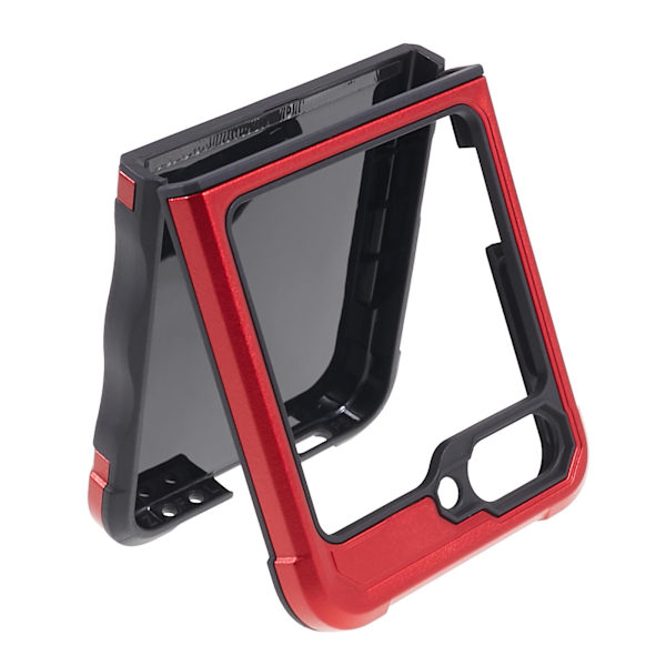 För Samsung Galaxy Z Flip5 5g Tvådelat phone case Pc + Tpu Anti-Scratch cover Red