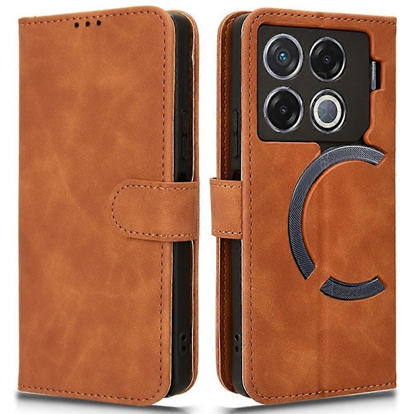 Skinnfodral för Infinix GT 20 Pro 5G - Läder Telefonskal Multicolor Style E