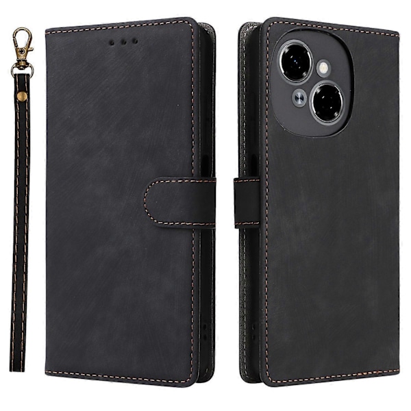 TECNO Spark Go 2025/Spark Go 1/Pop 9 Lompakkokotelo RFID-suojauksella PU-nahkakansi jalustalla Multicolor Style C