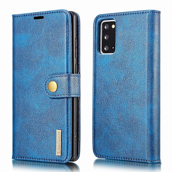 DG.MING Avtakbart 2-i-1 PC Bakdeksel + Delt Skinnveske for Samsung Galaxy Note20/Note20 5G