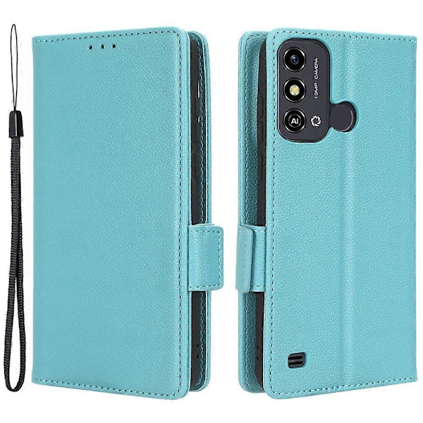 Til ZTE Blade A53/A53+ Magnetisk Lukning Telefon Etui Wallet Stand PU Læder Cover Multicolor Style F