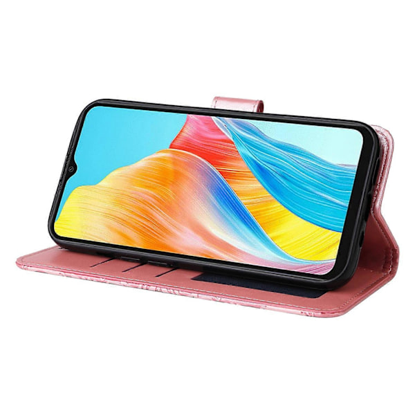 Til Oppo A38 4G Etui Wallet Slim-Fit PU Læder Magnetisk Telefon Cover Multicolor Style E