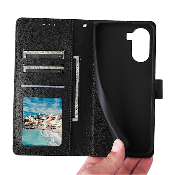 Etui til vivo Y02s 4G/Y56 5G/Y16 4G, pung, stativ, PU læder telefoncover Multicolor Style A