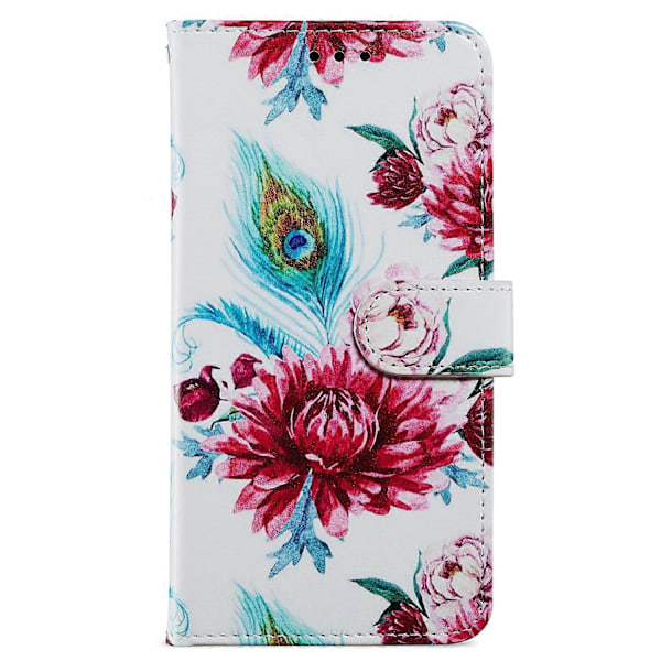 PU Læder Wallet Cover med Mønsterprint og Flip Stand til Xiaomi Redmi Note 12S 4G Multicolor Style S