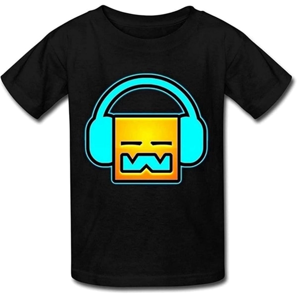 Dj Geometry Dash T-shirt herr - vuxen, 3xl M