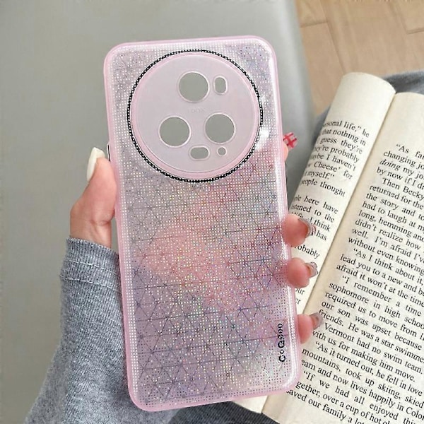 Q.COO Honor Magic5 Pro -puhelinkotelo, ohut, pehmeä TPU-suojakuori Multicolor Style B