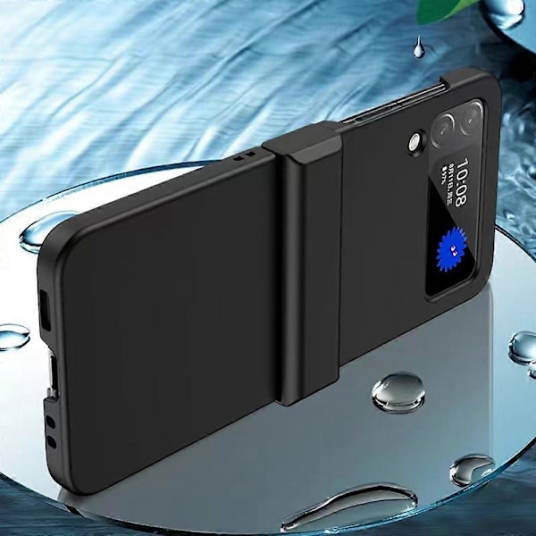 För Samsung Galaxy Z Flip3 5G Hinge Design Hårt PC-Telefonfodral Vikbart Skyddsskal