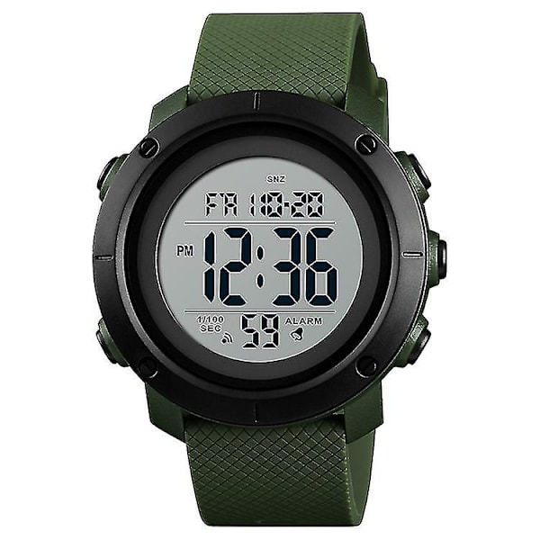 Skmei 1426 Udendørs Vandtæt Ur Army Green