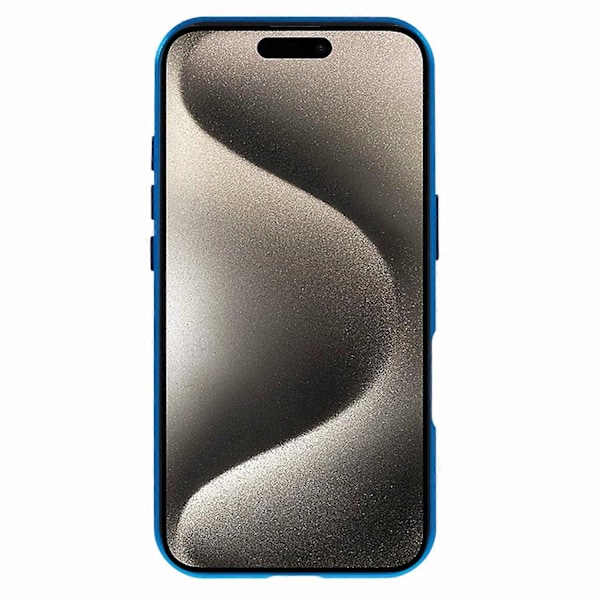 För iPhone 16 Plus Skal Magnetiskt Fullständigt Skydd Transparent Mobilskal - Grön Multicolor Blue